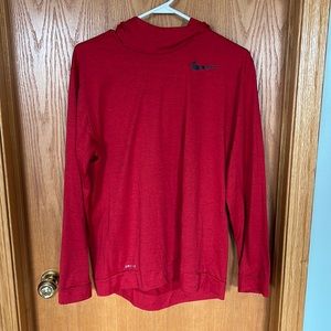 Men’s Nike Red Pullover with Hood